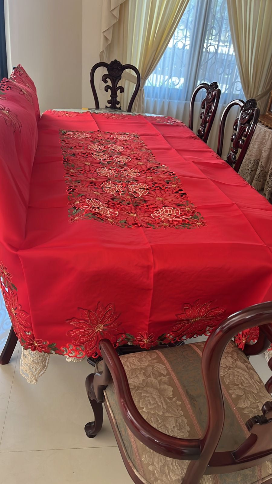 Mantel 2.50 metros navideño