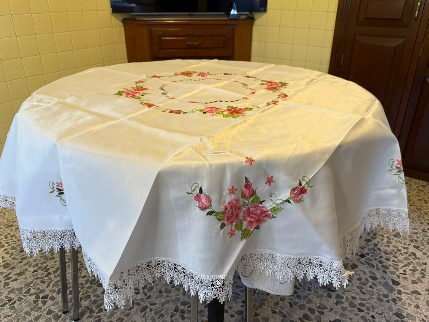 Mantel redondo