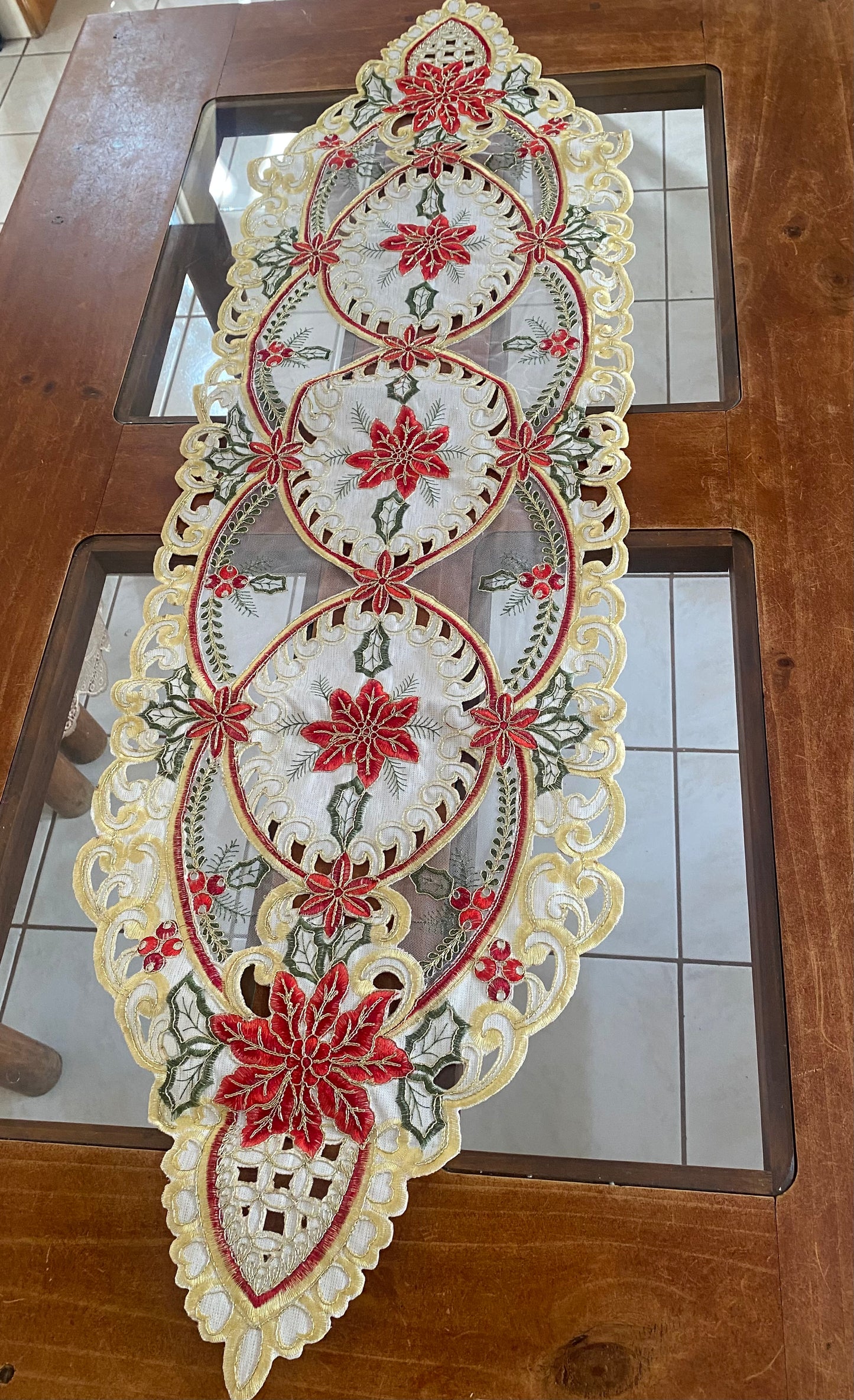 Camino mediano navideño