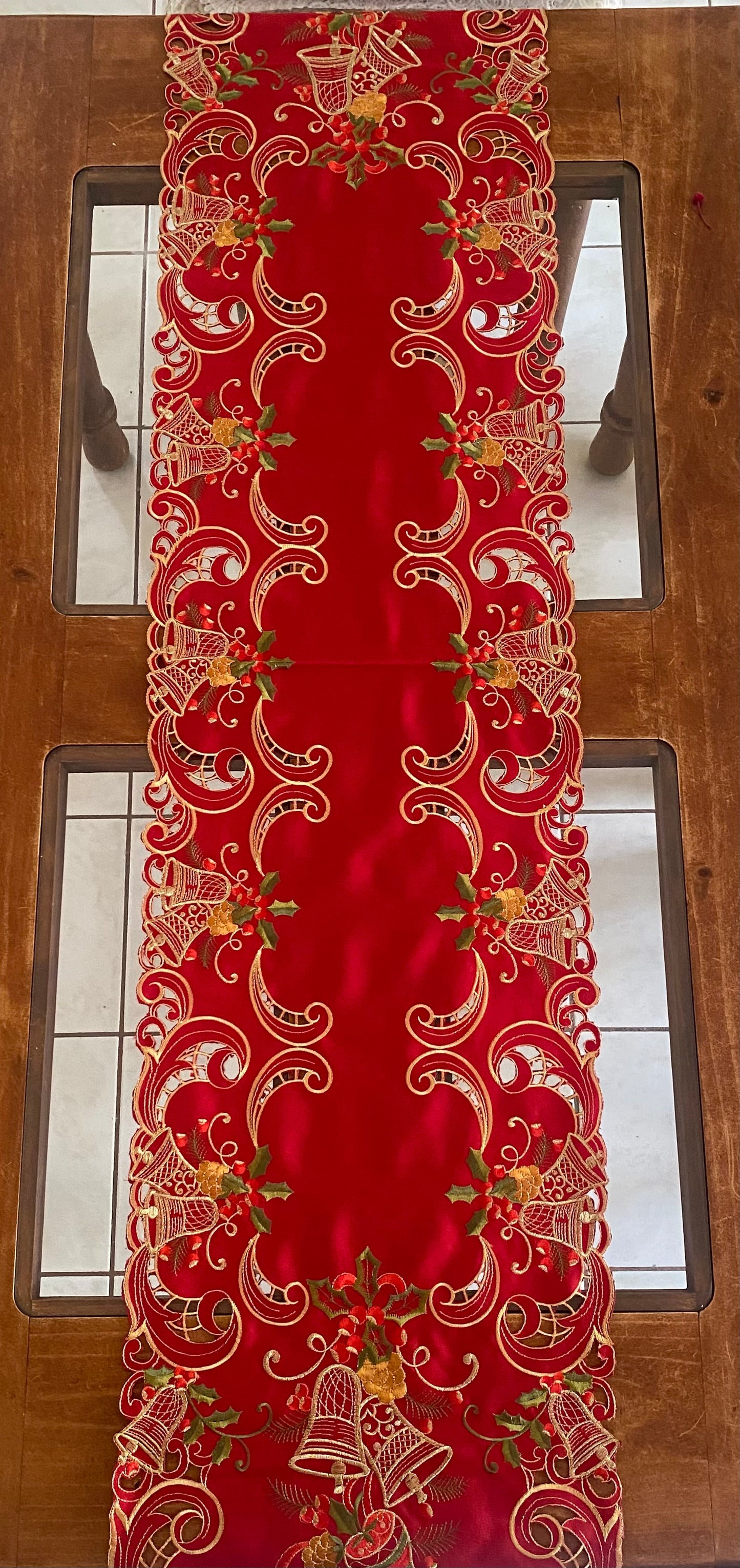 Camino mediano navideño
