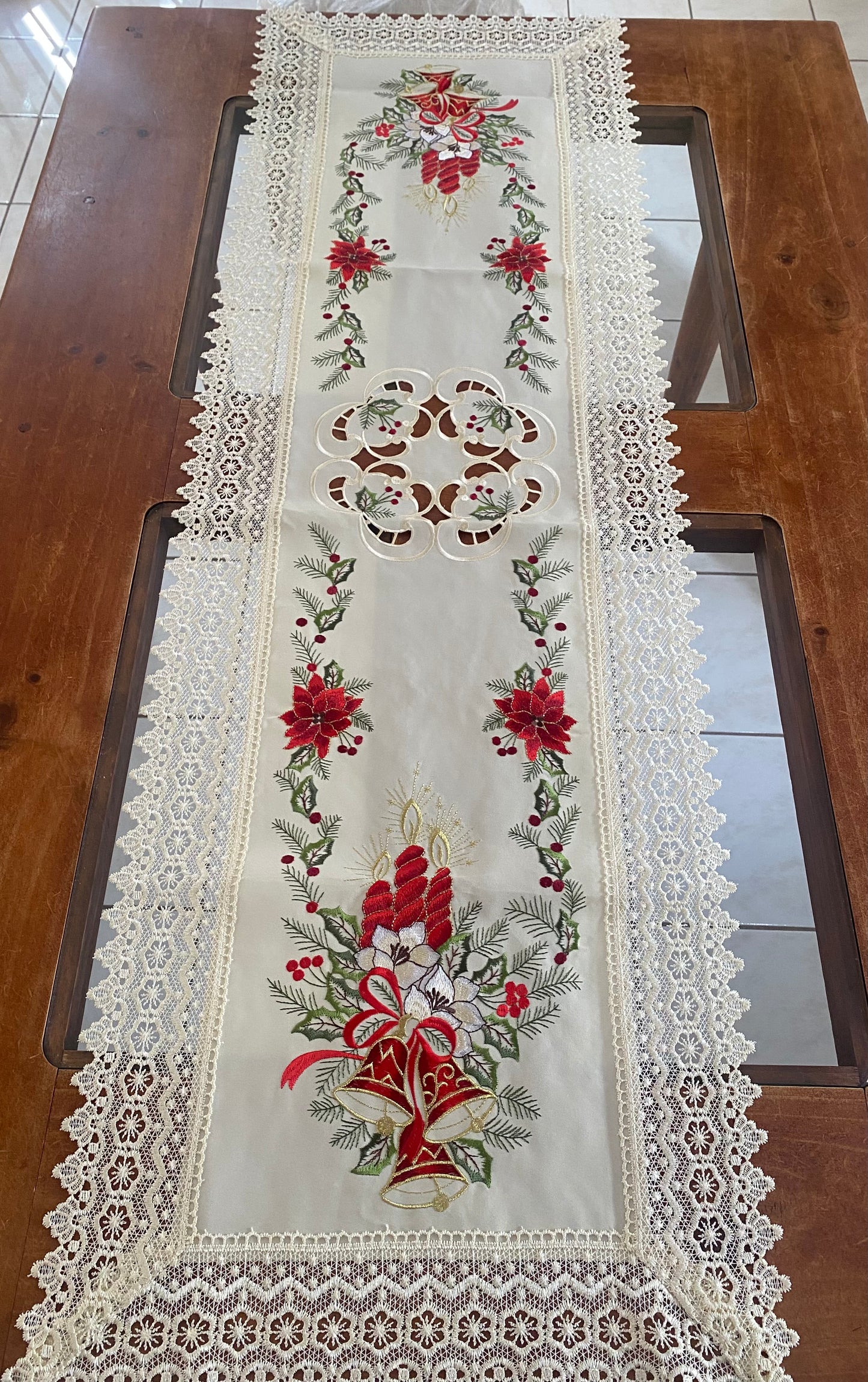 Camino grande navideño