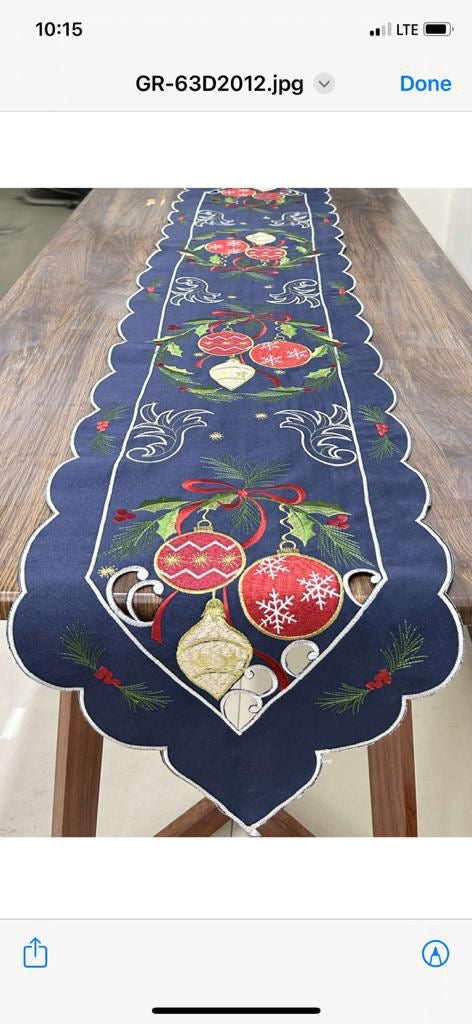 Camino grande navideño
